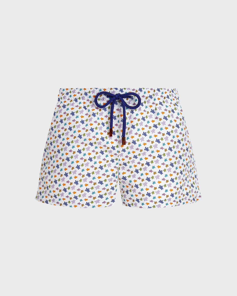 Swim Trunks Micro Ronde des Tortues - White / Vilebrequin For sale