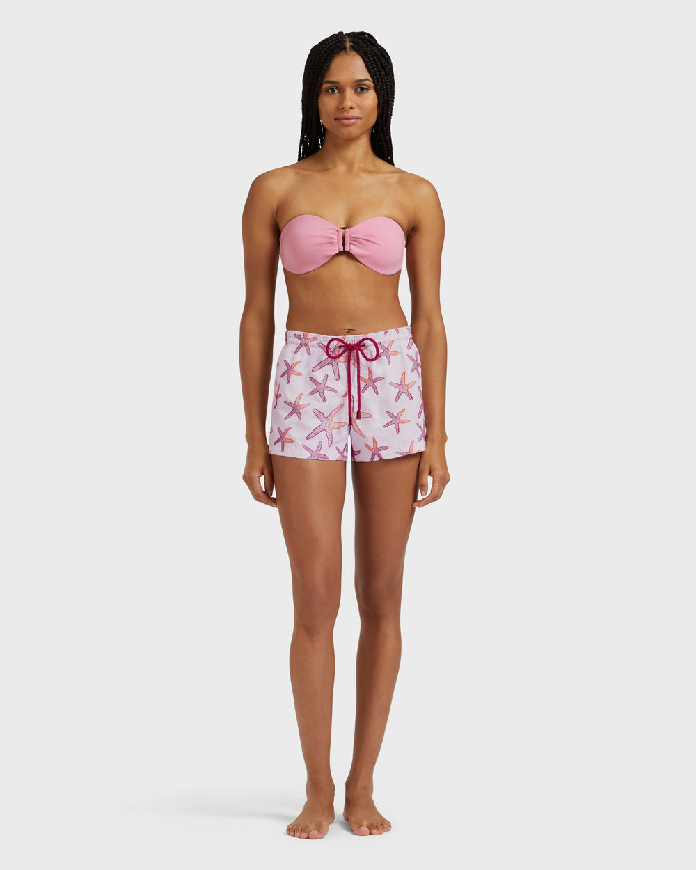 Swim Shorts Embroidered Starlettes - Petale / pink / Vilebrequin US