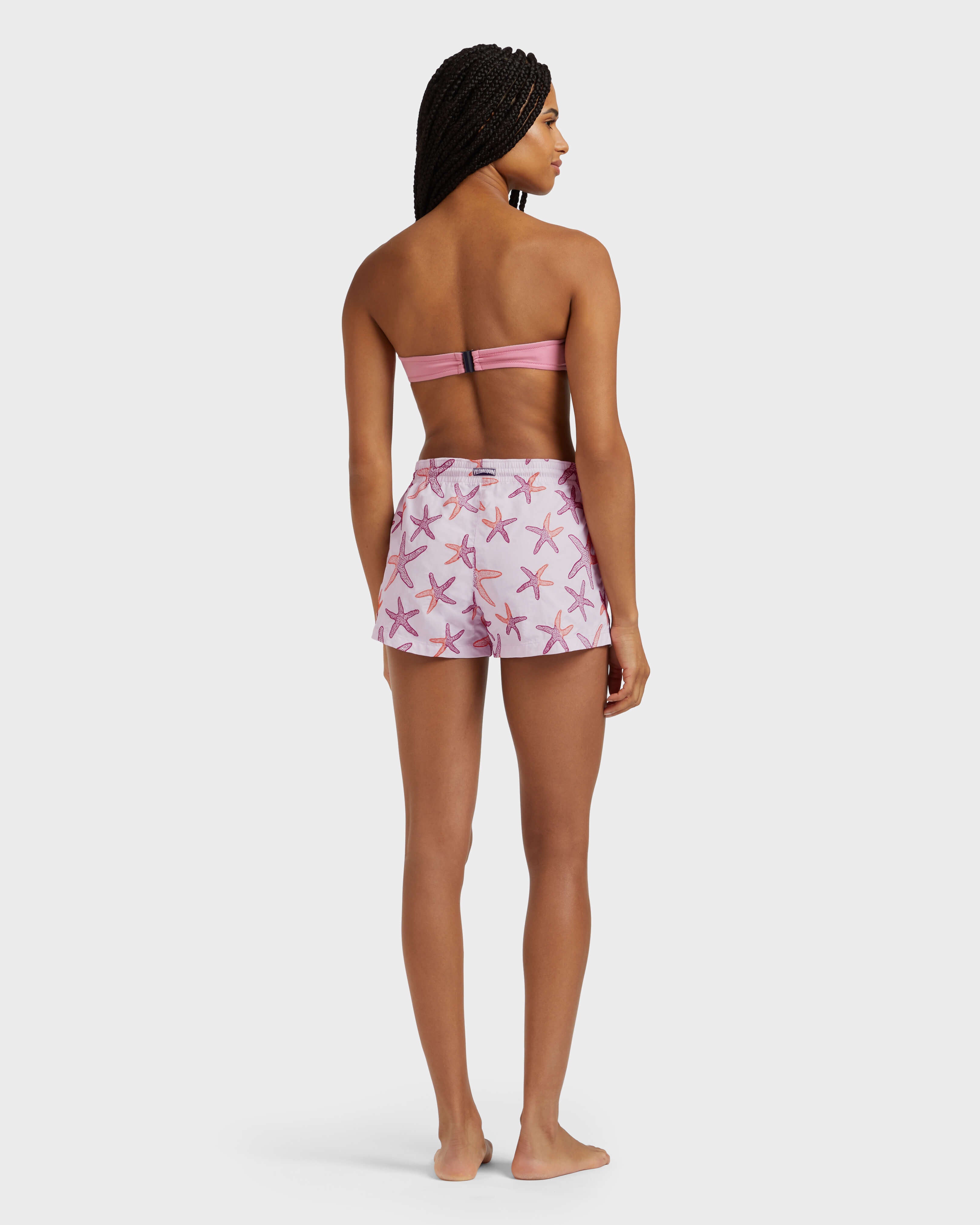Swim Shorts Embroidered Starlettes - Petale / pink / Vilebrequin US