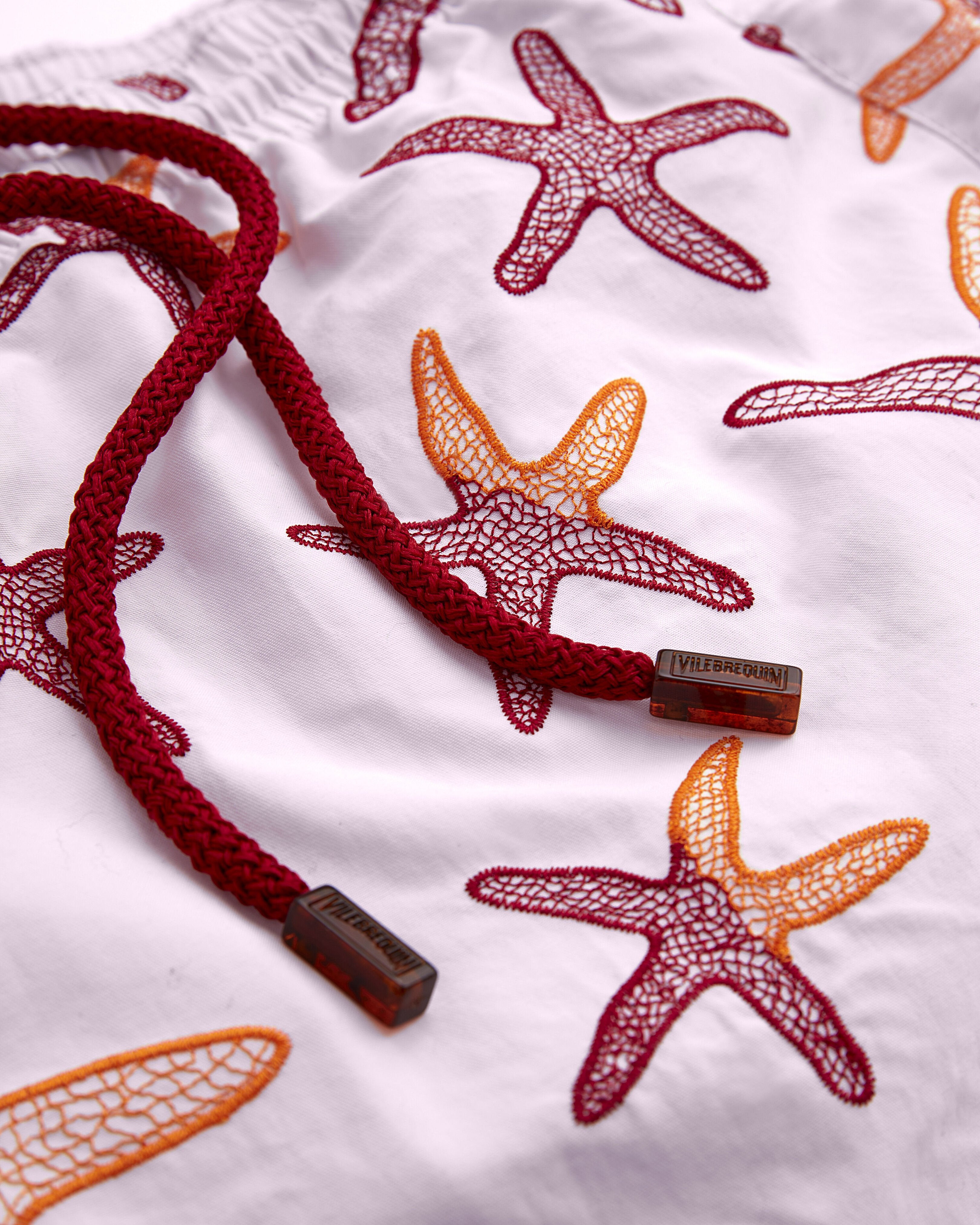 Swim Shorts Embroidered Starlettes - Petale / pink / Vilebrequin US