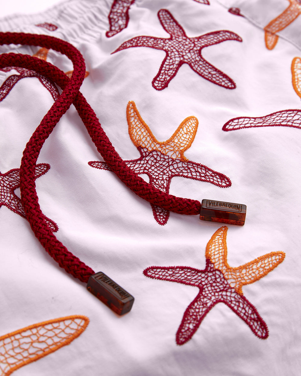 Swim Shorts Embroidered Starlettes - Petale / pink / Vilebrequin US