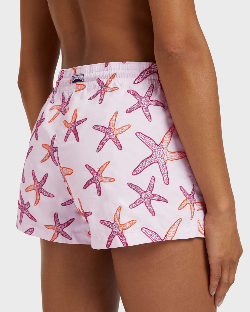 Swim Shorts Embroidered Starlettes - Petale / pink / Vilebrequin US