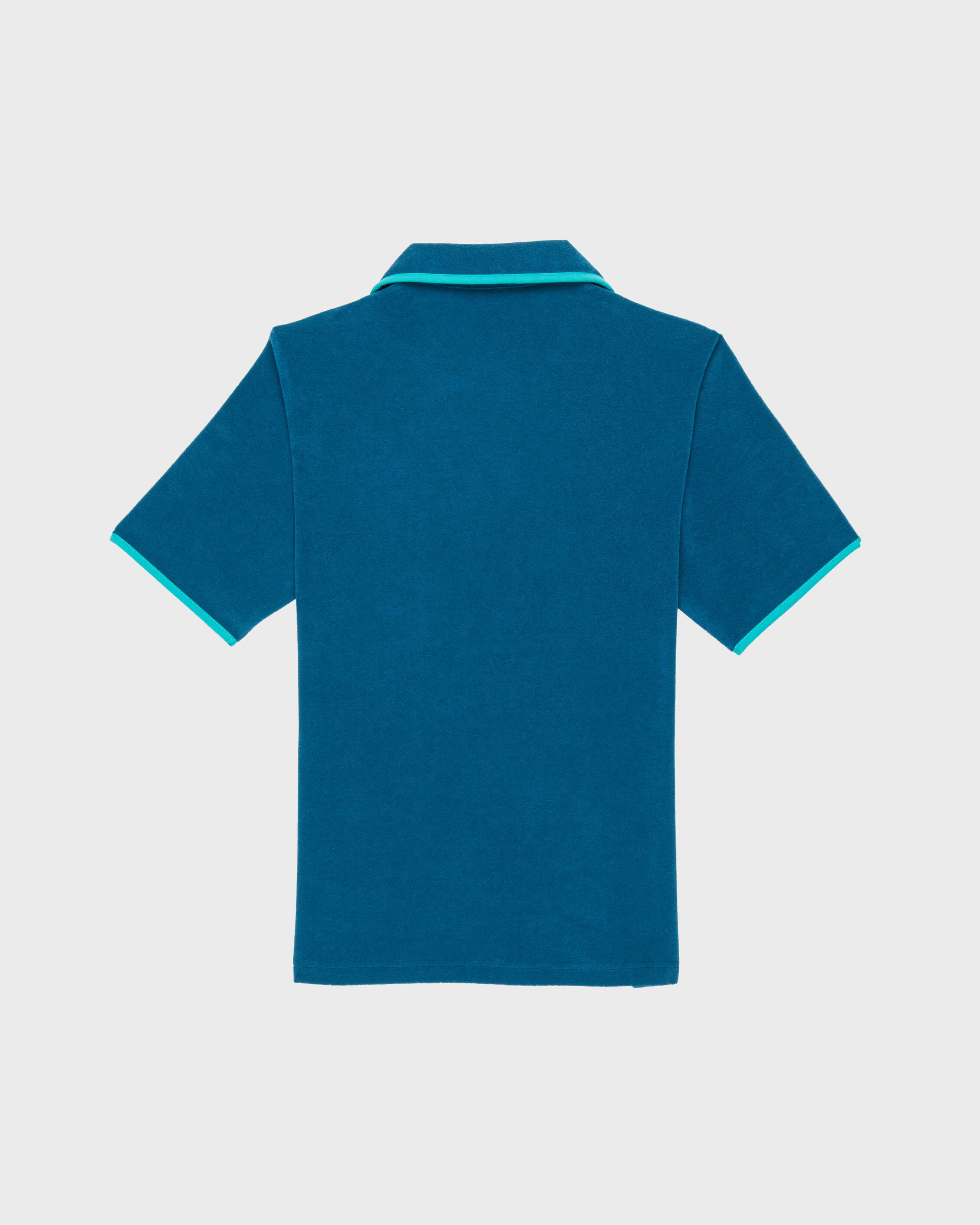 Terry Polo VBQ Line - Blue Peacock / Vilebrequin Sale