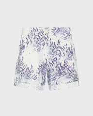 Linen Bermuda Shorts Lavender - White / Vilebrequin On sale
