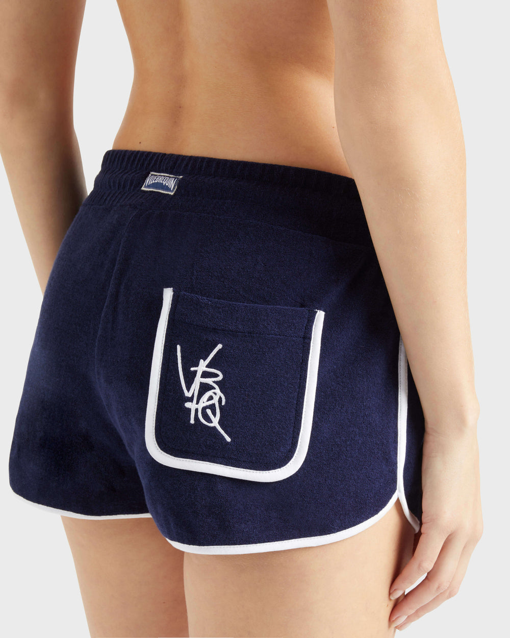 Terry Shorts VBQ Line - Blue Navy / Vilebrequin Discount