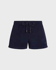Terry Swim Shorts Solid - Blue Navy Shorts / Vilebrequin Outlet