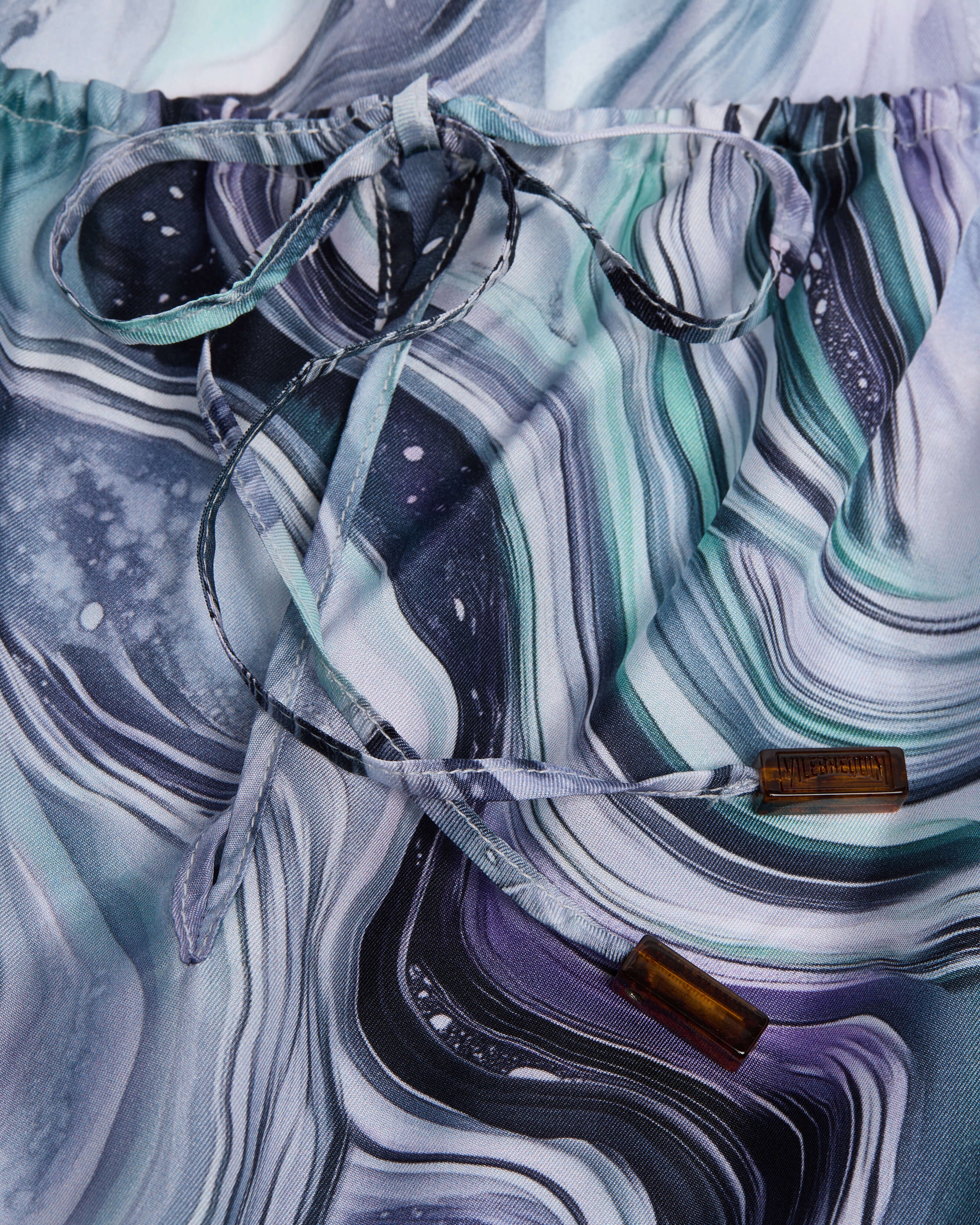 Silk Shirt Marble - White / Vilebrequin Online