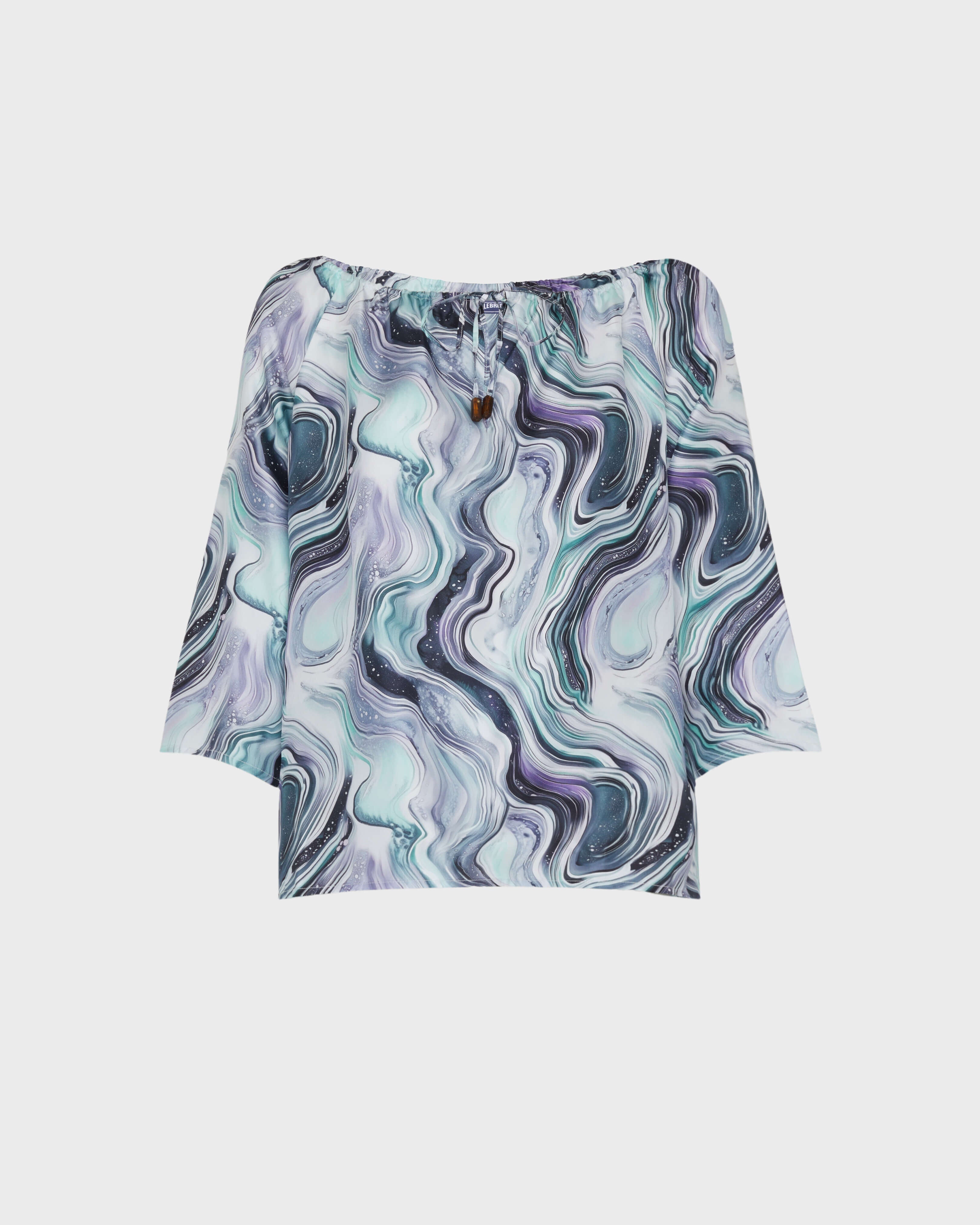 Silk Shirt Marble - White / Vilebrequin Online