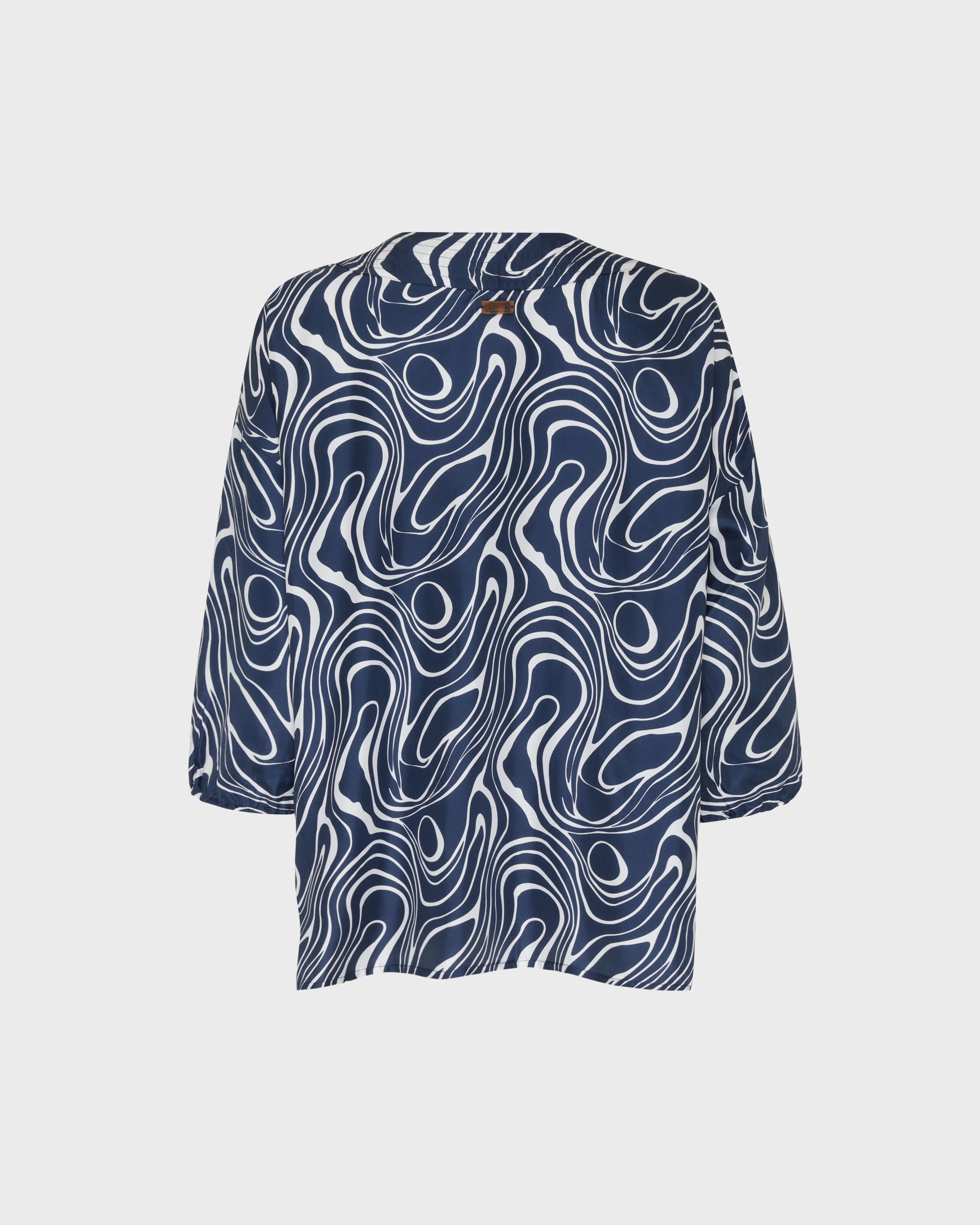 Silk Shirt Waves - Blue Navy / Vilebrequin Sale