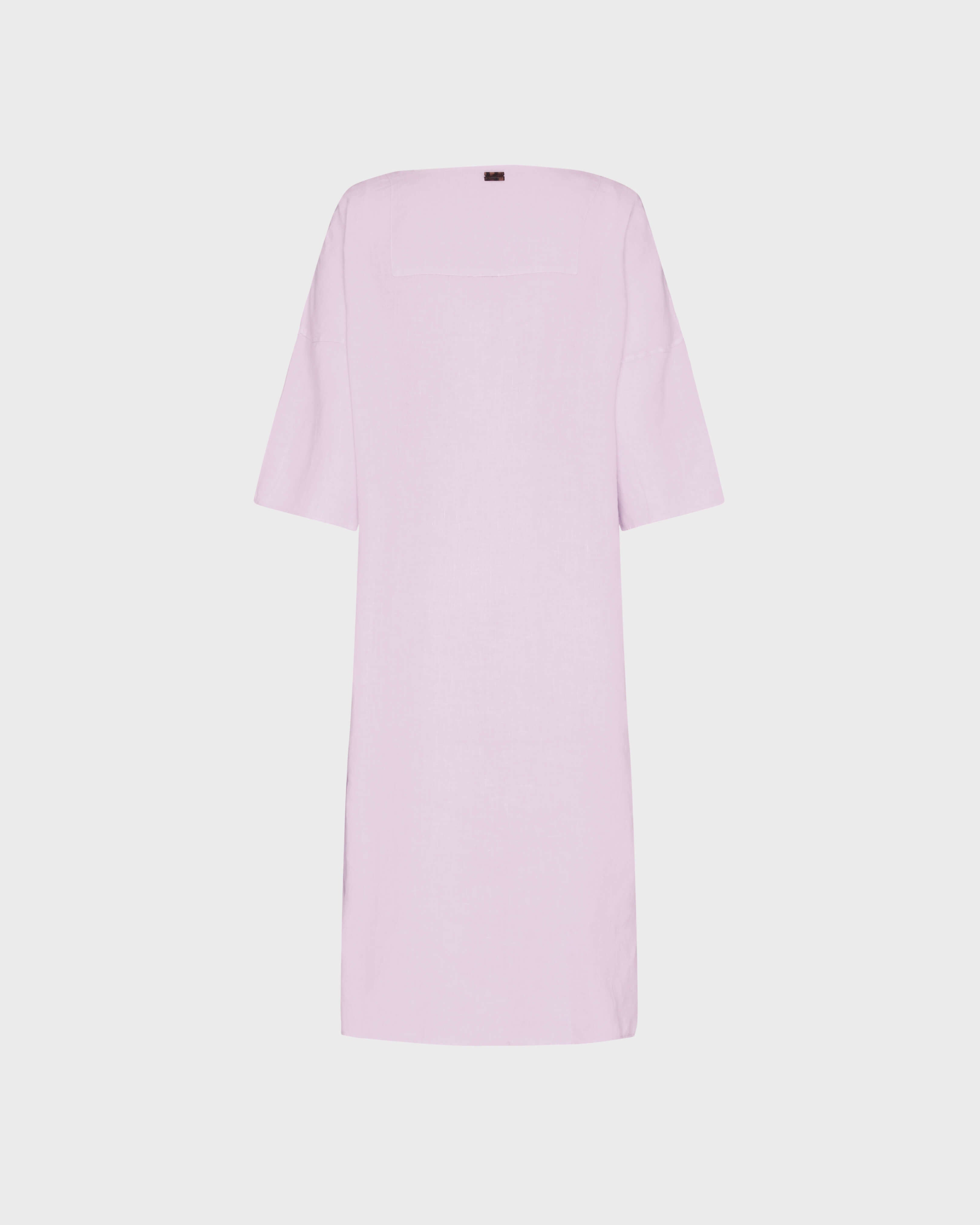 Linen Kaftan Solid - Purple Fleur / Vilebrequin Discount