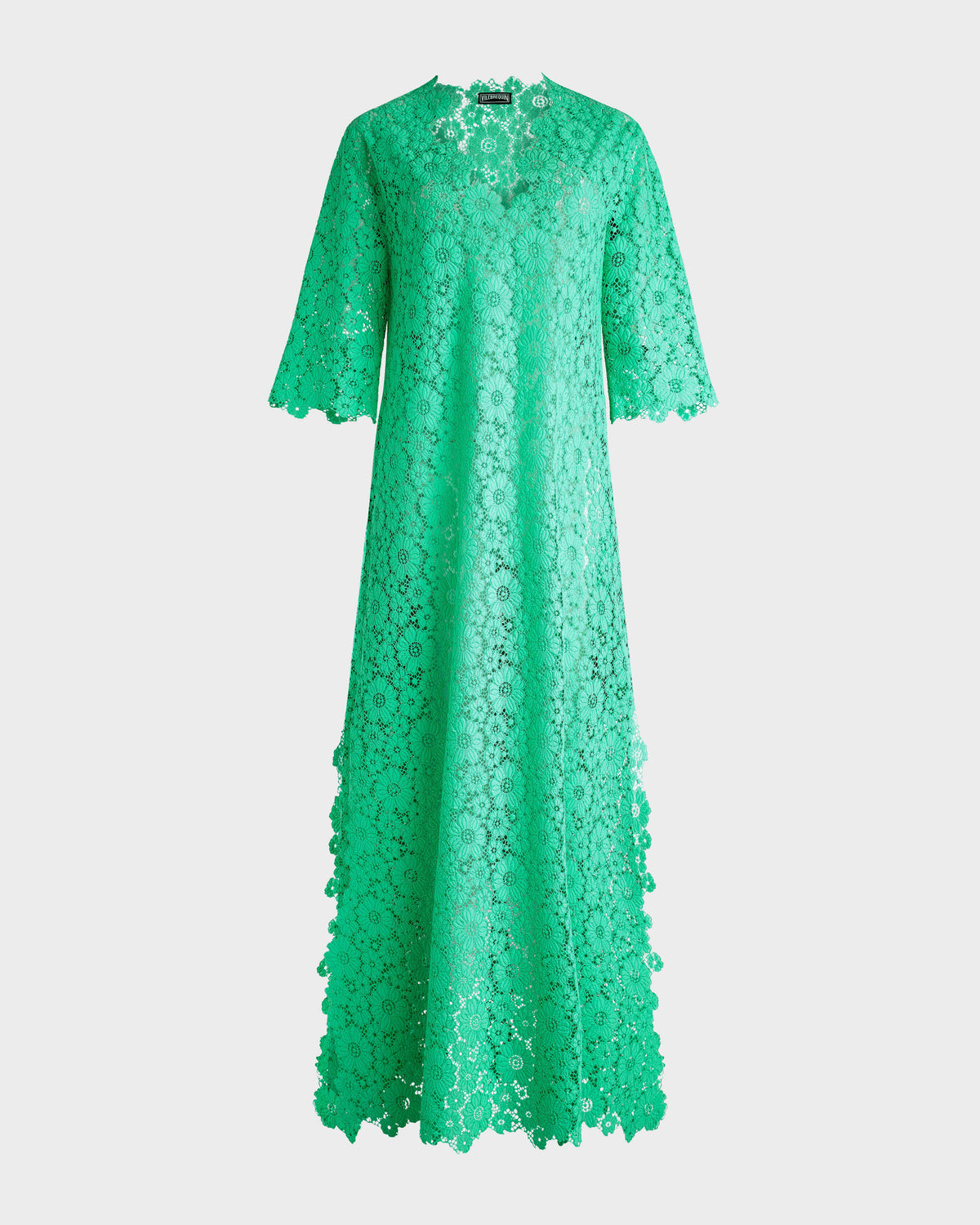 Guipure Kaftan Flowers Lace / Vilebrequin New