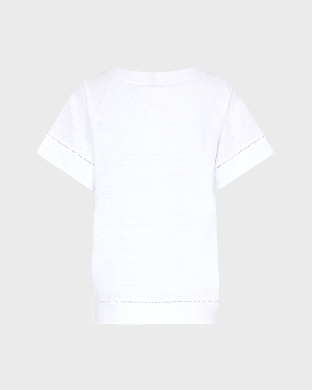 Linen T-shirt Solid - White / Vilebrequin Online