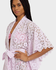 Guipure Kimono Flowers Lace / Vilebrequin Sale