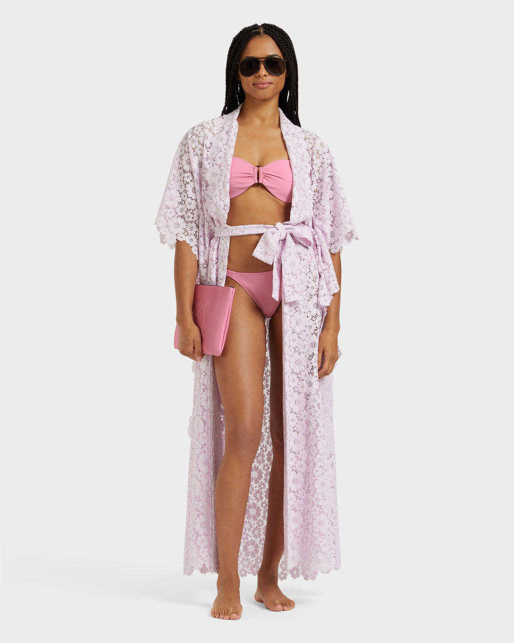 Guipure Kimono Flowers Lace / Vilebrequin Sale