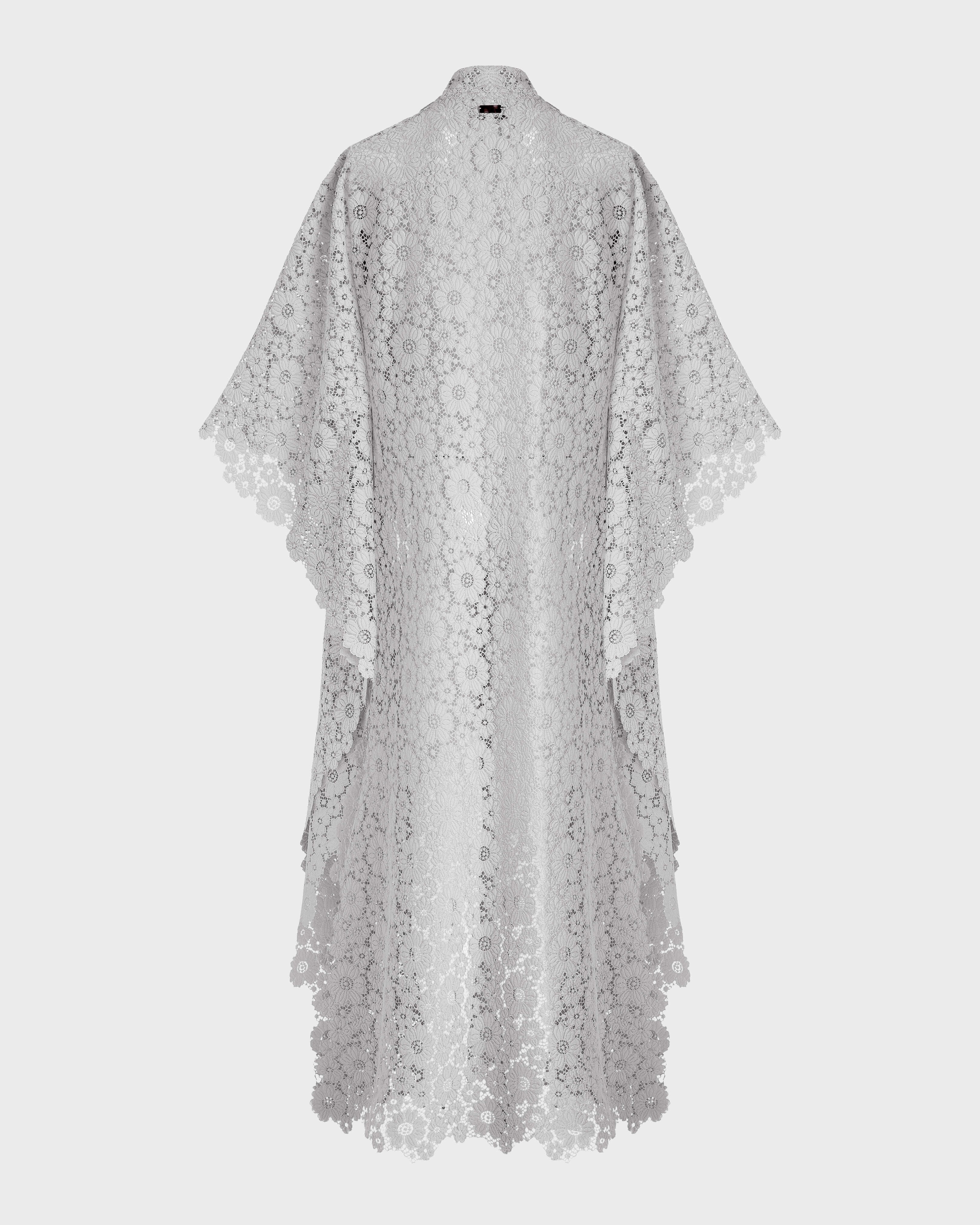 Guipure Kimono Flowers Lace / Vilebrequin For sale