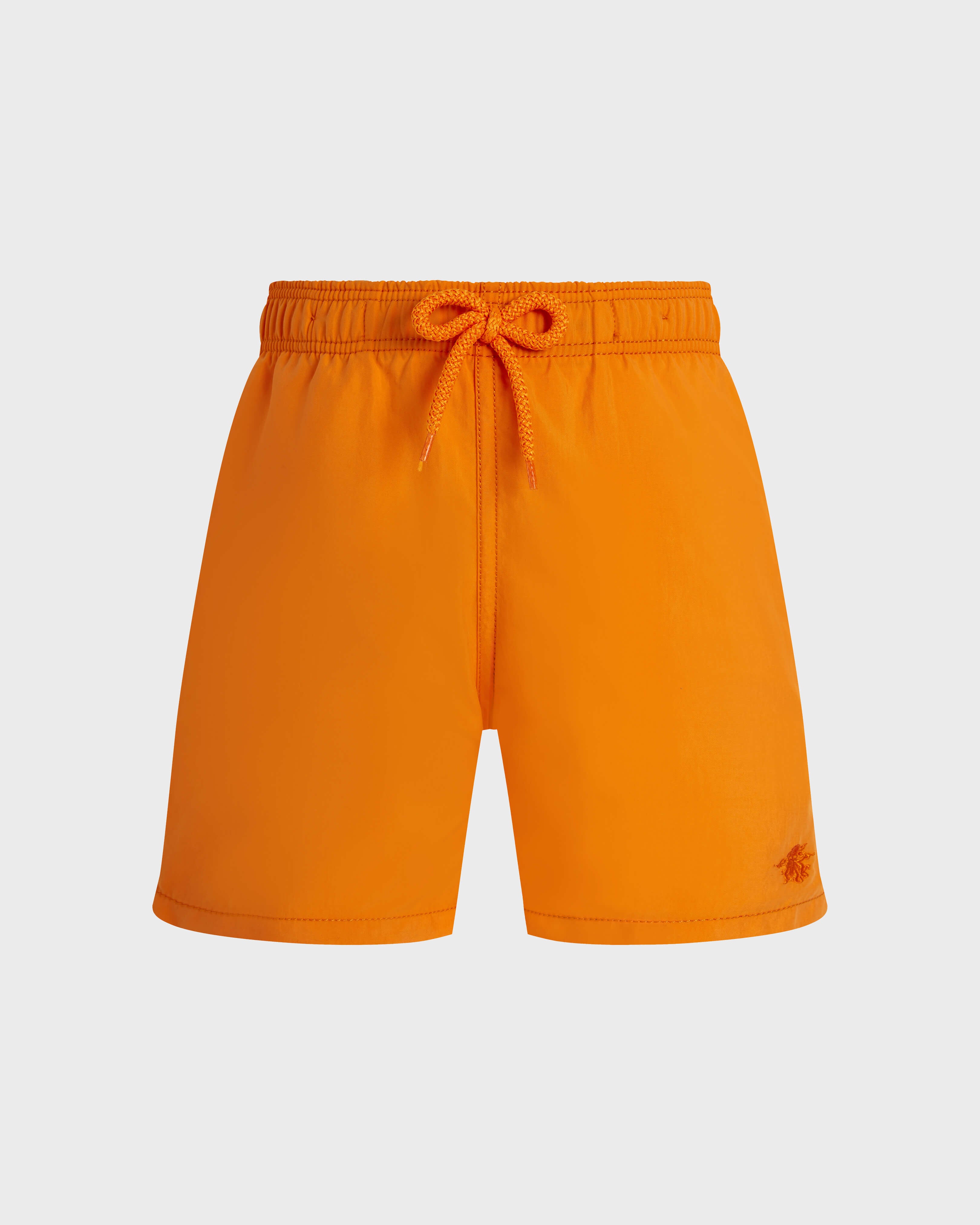 Boys Swim Trunks Water-reactive Octopus in Stripes - Orange Vitamin / Vilebrequin Online