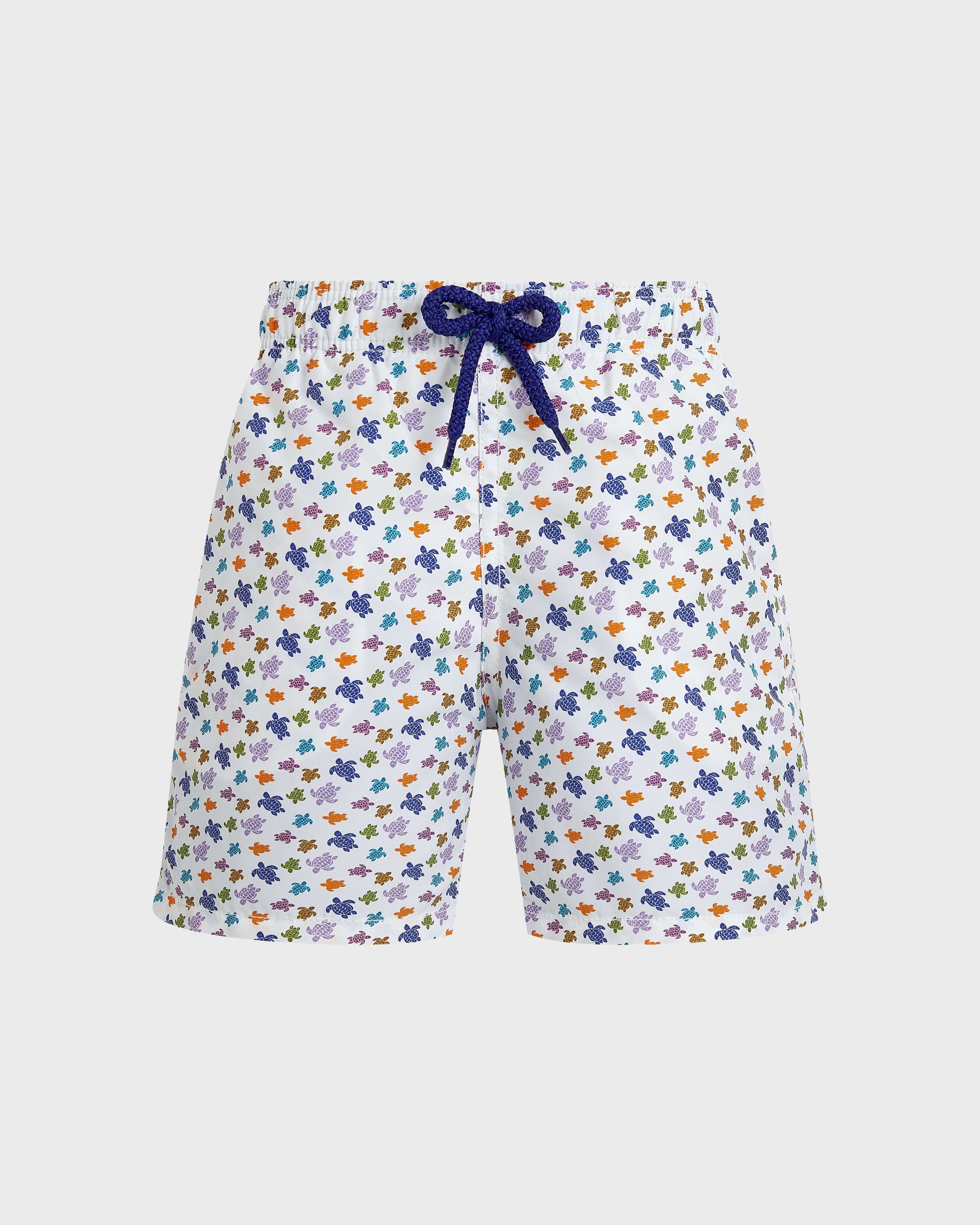 Boys Swim Trunks Micro Ronde des Tortues - White / Vilebrequin Sale