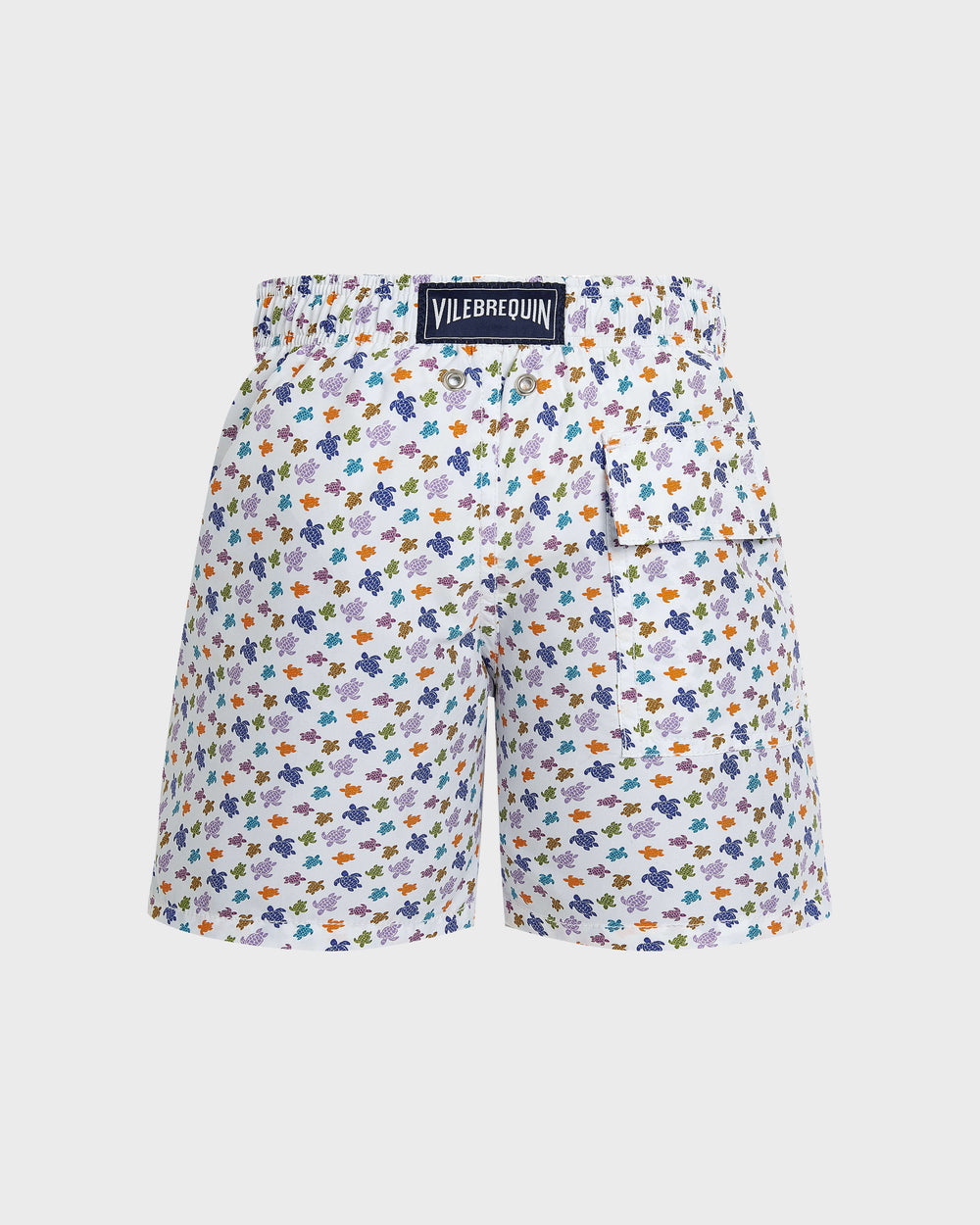 Boys Swim Trunks Micro Ronde des Tortues - White / Vilebrequin Sale