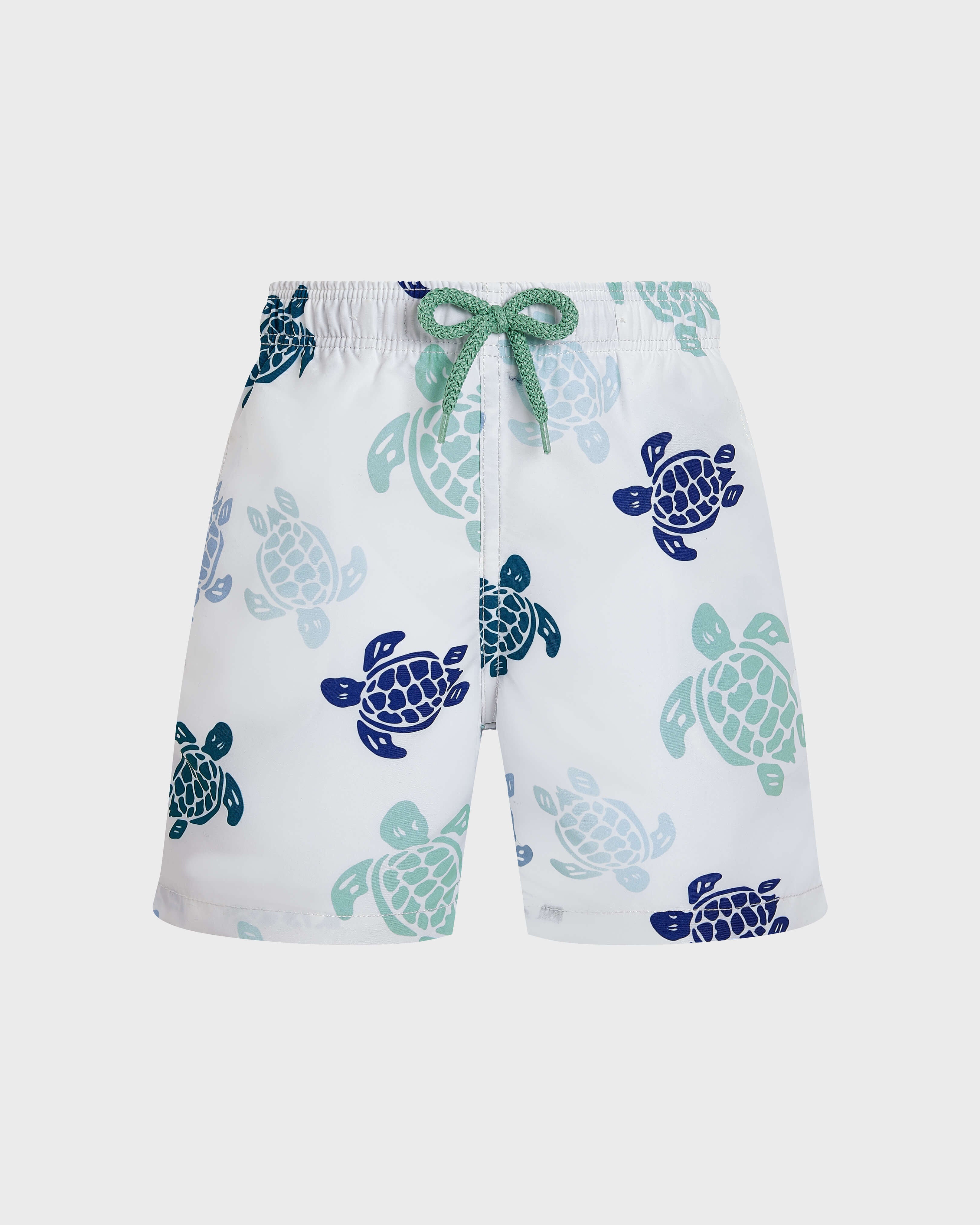 Boys Swim Trunks Tortues Multicolores - White / Vilebrequin Discount