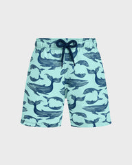 Boys Swim Shorts Whales - Blue note / Vilebrequin Online