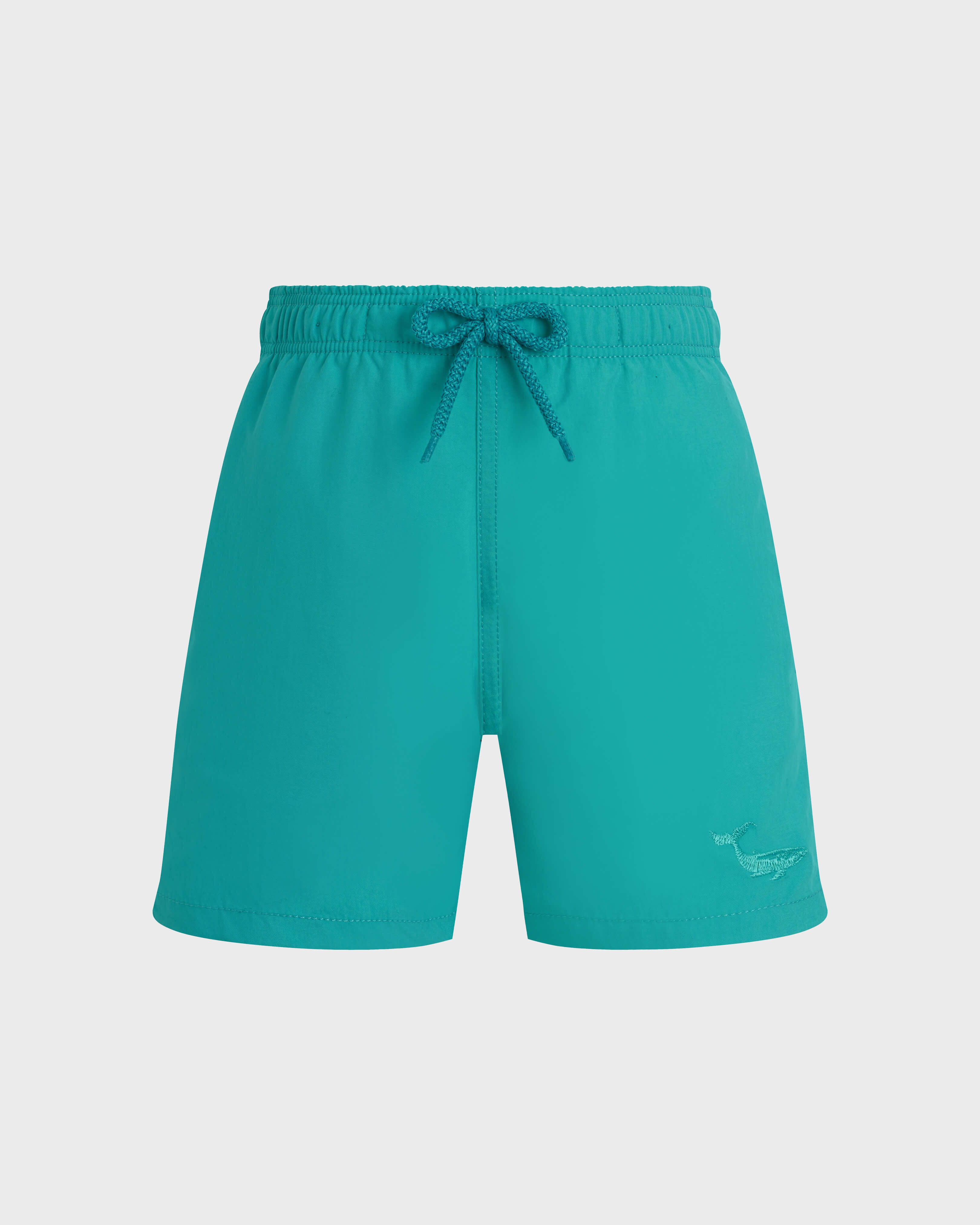 Boys Swim Shorts Water-reactive Whales - Disco green / Vilebrequin Online