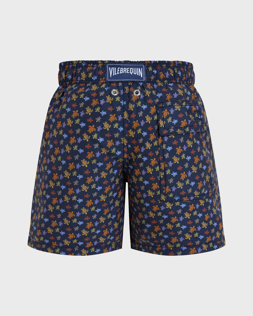 Boys Swim Shorts Micro Ronde Des Tortues - Orange Vitamin / Vilebrequin On sale