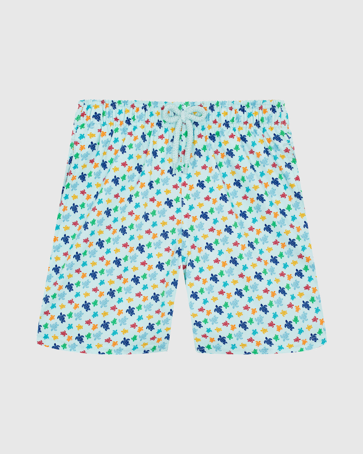 Boys Stretch Swim shorts Micro Ronde Des Tortues Rainbow - Blue Pacific / Vilebrequin For sale