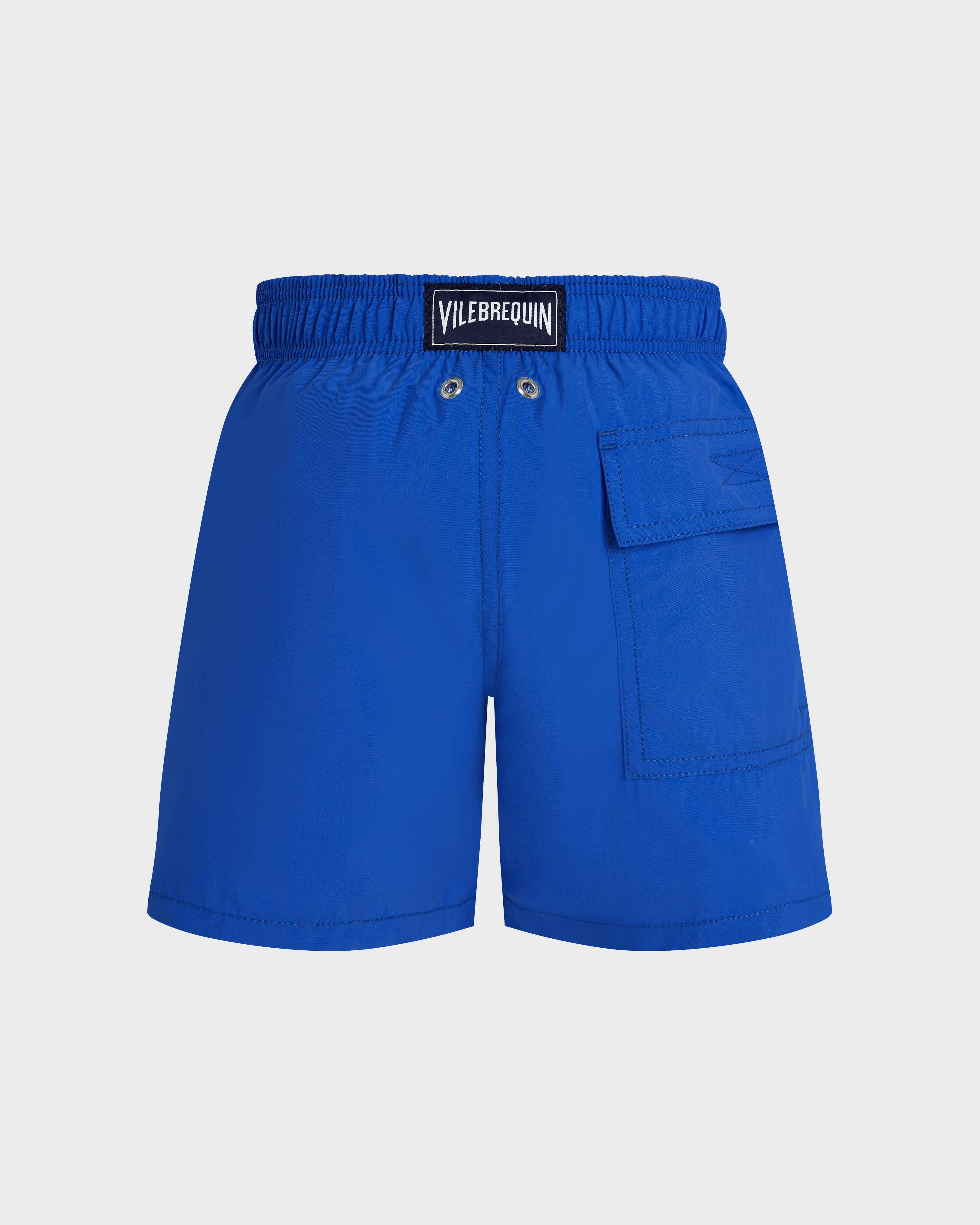 Boys Water-reactive Swim shorts Ronde Des Tortues Maxi - Blue Marrakech / Vilebrequin Discount