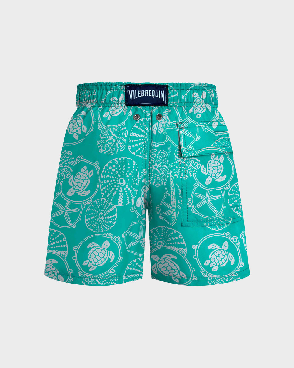 Boys Swim shorts Oursins Bicolores - Disco green / Vilebrequin Outlet