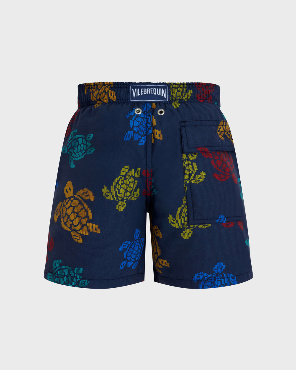 Boys Swim Shorts Ronde des Tortues Tricot / Vilebrequin New