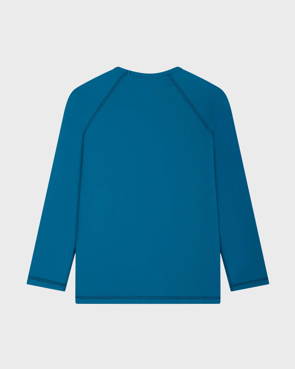 Boys Long Sleeves Rashguard Solid - Blue Peacock / Vilebrequin For sale
