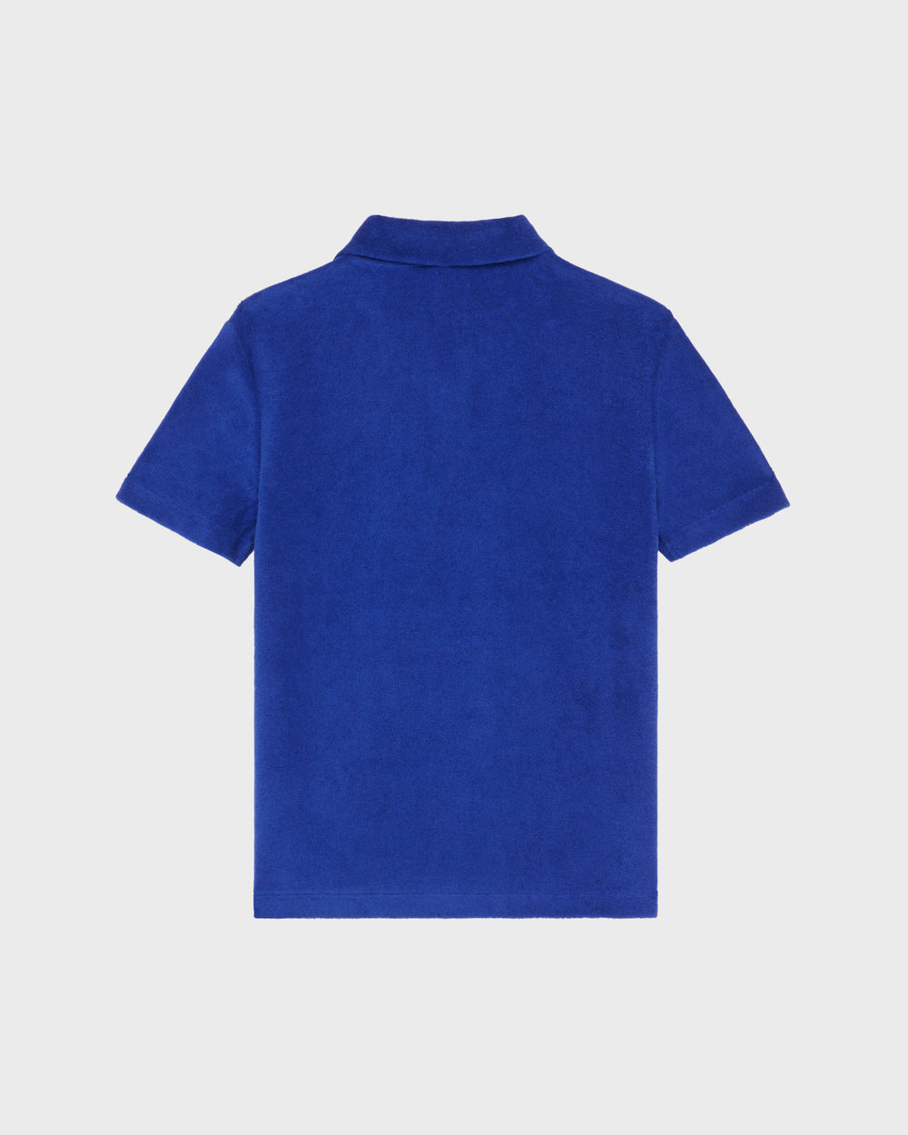 Boys Terry Polo Embroidered Turtle - Blue Marrakech / Vilebrequin Outlet