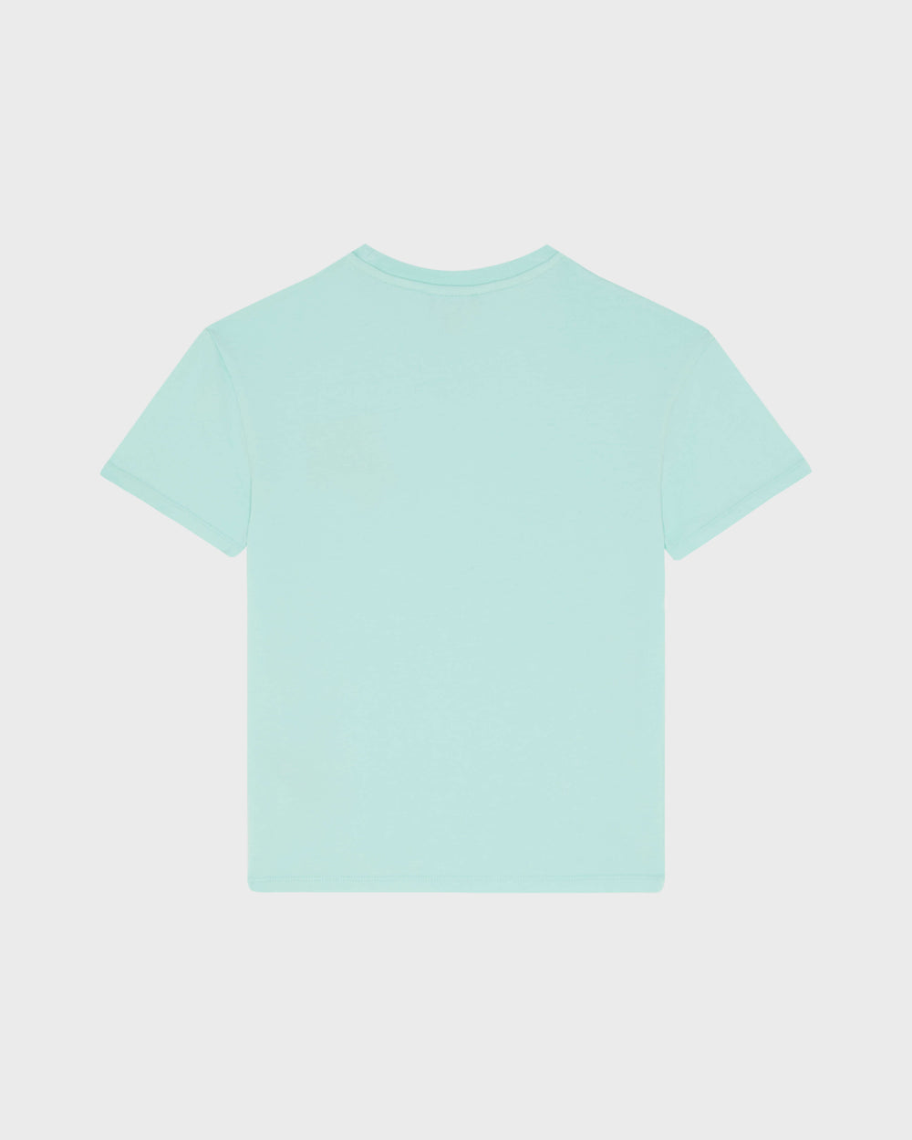 Boys Organic Cotton T-shirt Embroidered Turtle - Green Caribbean / Vilebrequin For sale