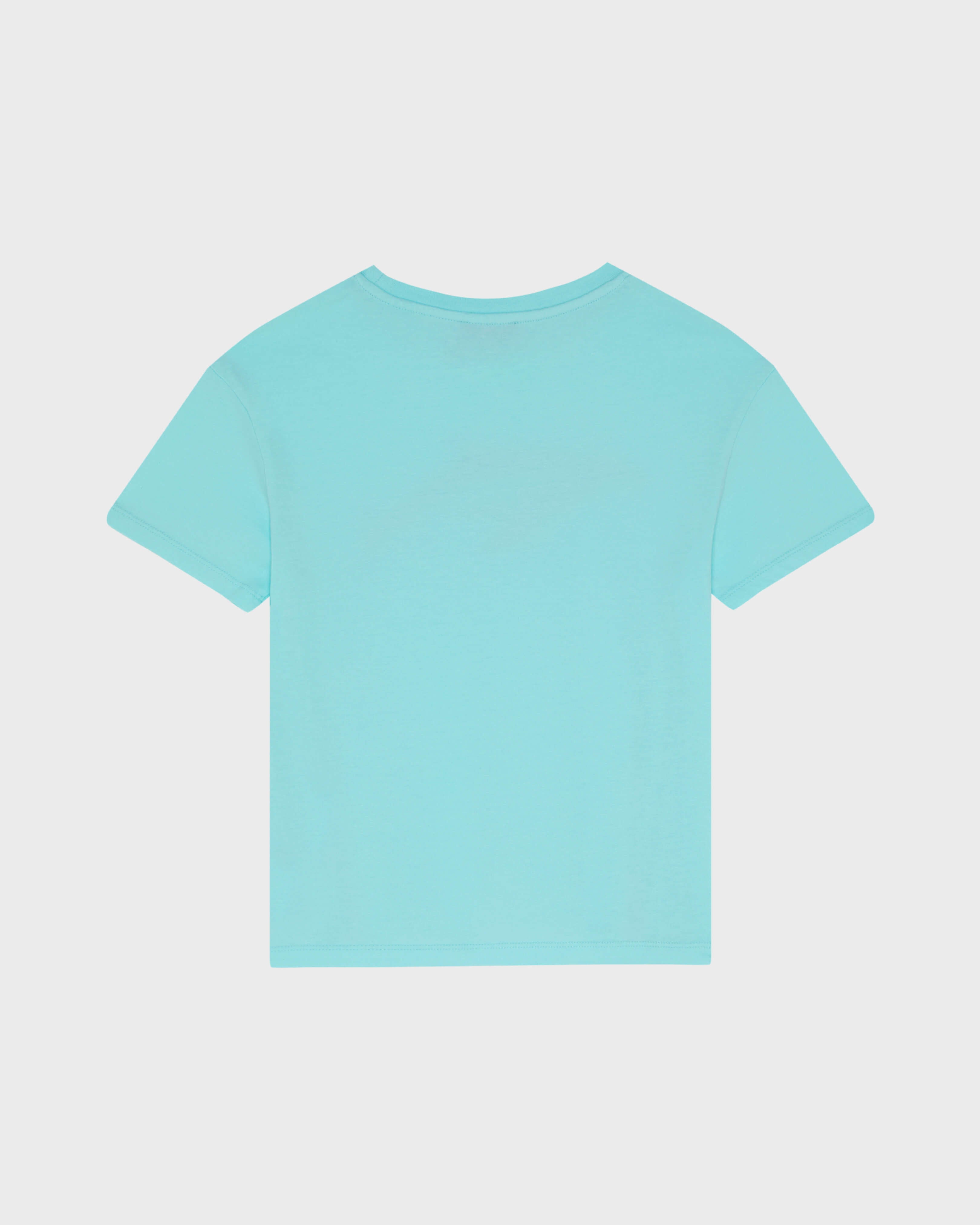 Boys Organic Cotton T-shirt Whale - Blue Oxygene / Vilebrequin Outlet