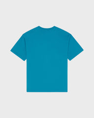 Boys Organic Cotton Oversize T-shirt Big Turtle - Blue Coin coin / Vilebrequin Online