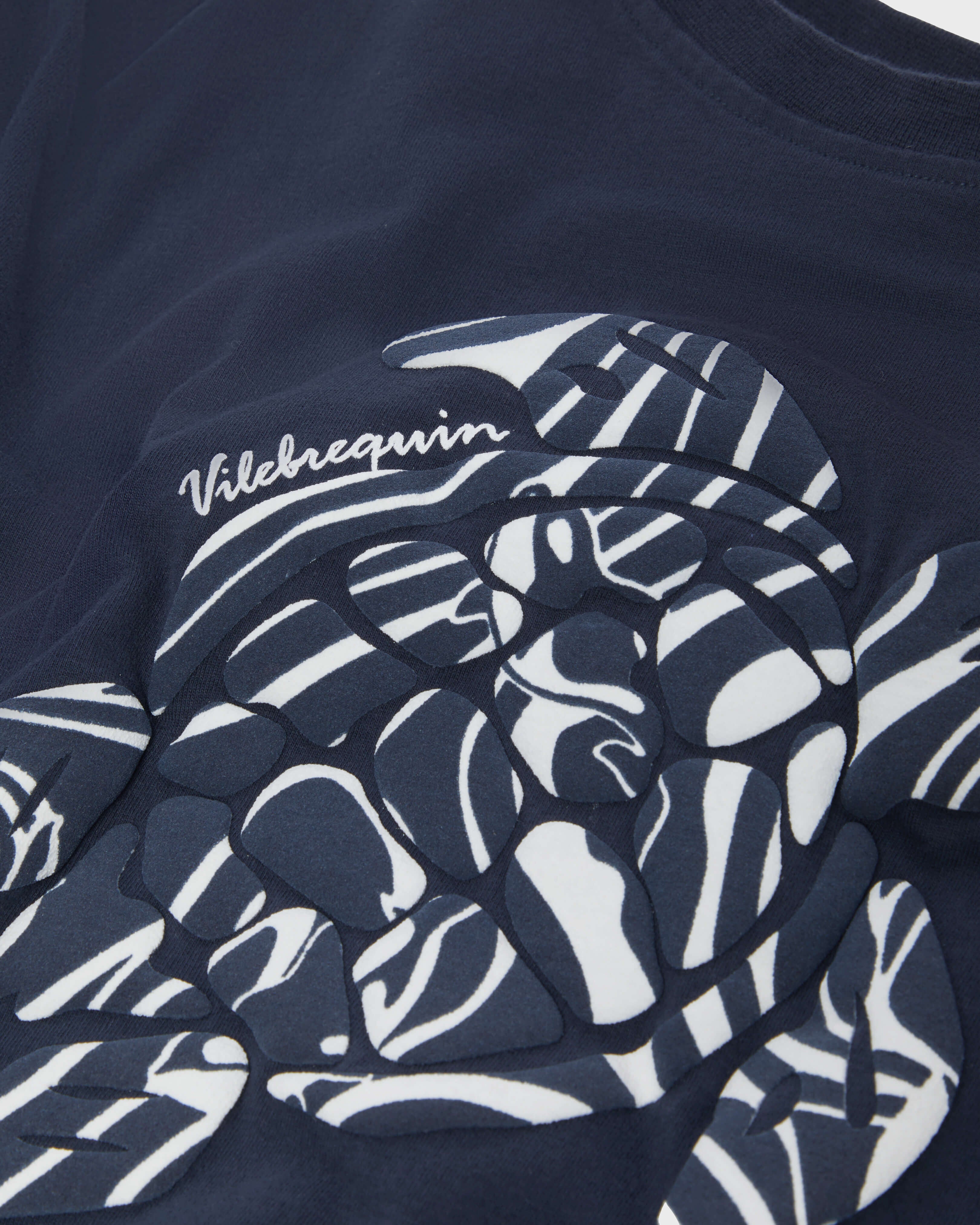 Boys T-shirt Printed Turtle Orcas / Vilebrequin Discount