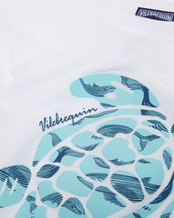 Boys Oversize T-shirt Printed Whales Turtle / Vilebrequin Outlet