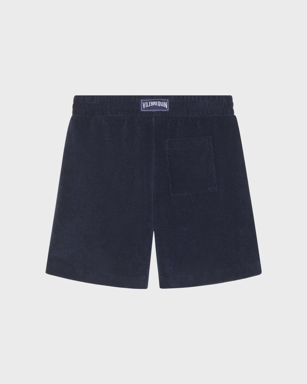 Boys Terry Bermuda Shorts Embroidered Turtle - Blue Navy / Vilebrequin Online