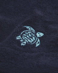 Boys Terry Bermuda Shorts Embroidered Turtle - Blue Navy / Vilebrequin Online