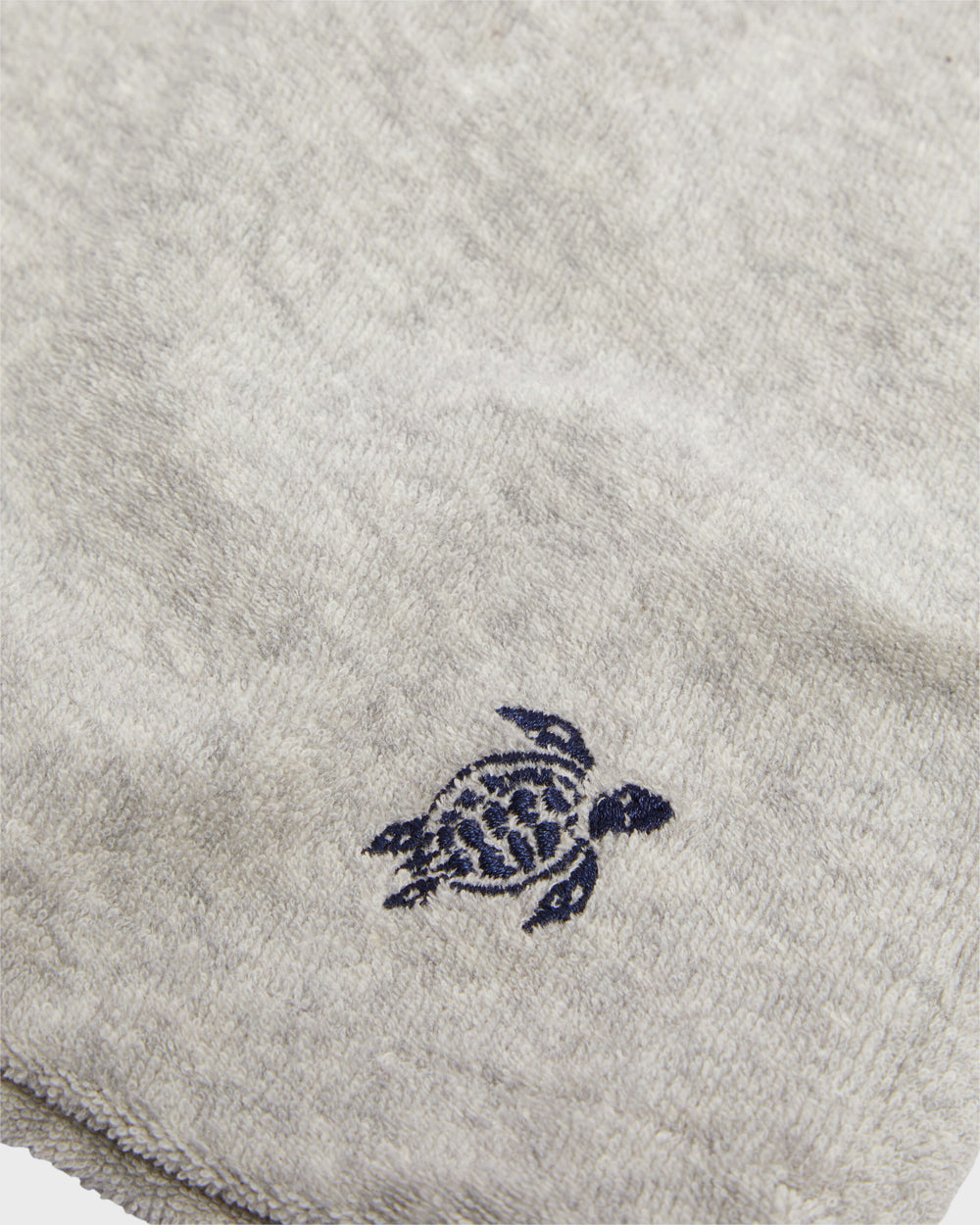 Boys Terry Bermuda Shorts Embroidered Turtle - Heather grey / Vilebrequin Sale