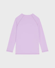 Girls Long Sleeves Rashguard Solid - Purple Fleur / Vilebrequin Discount