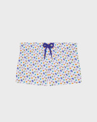 Girls Swim Trunks Micro Ronde des Tortues - White / Vilebrequin New