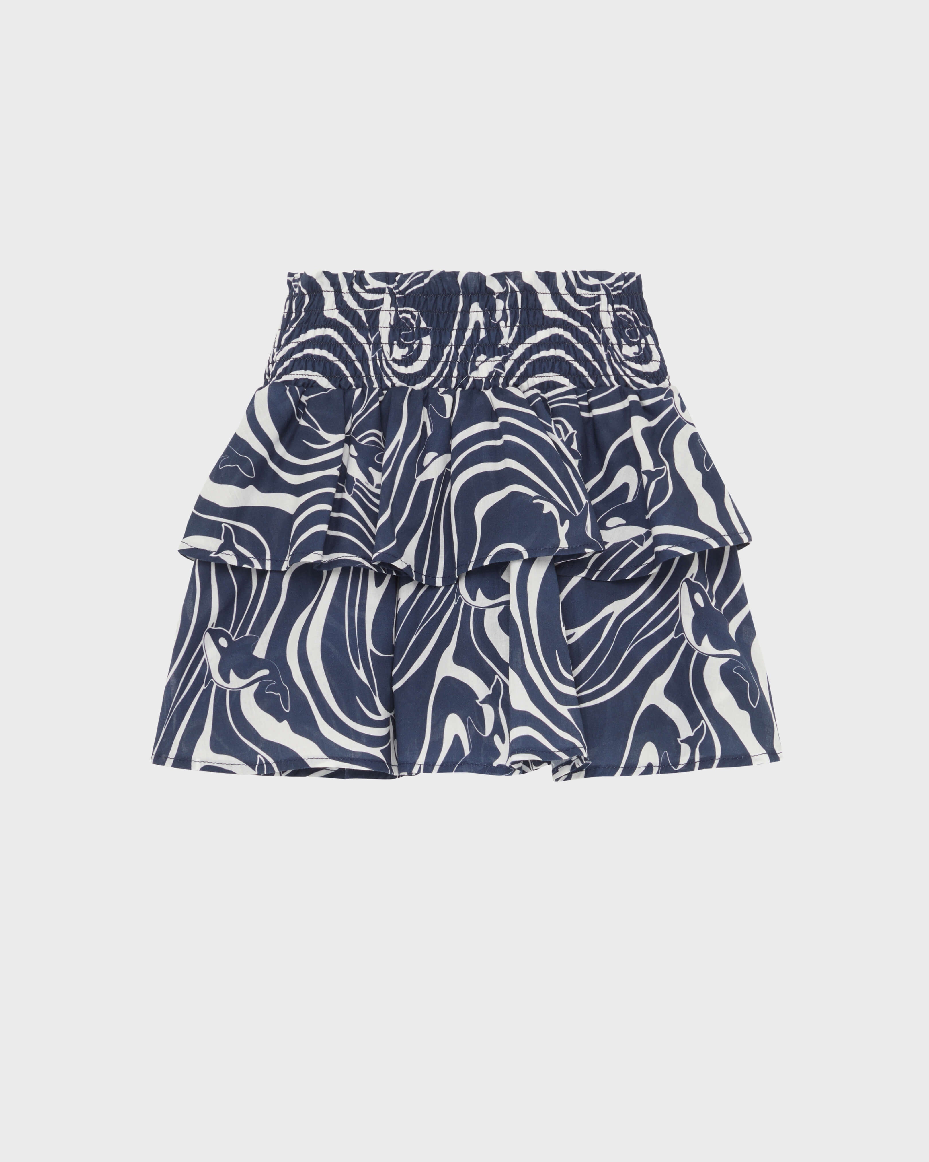 Girls Elastic Waist Skirt Orcas / Vilebrequin Outlet