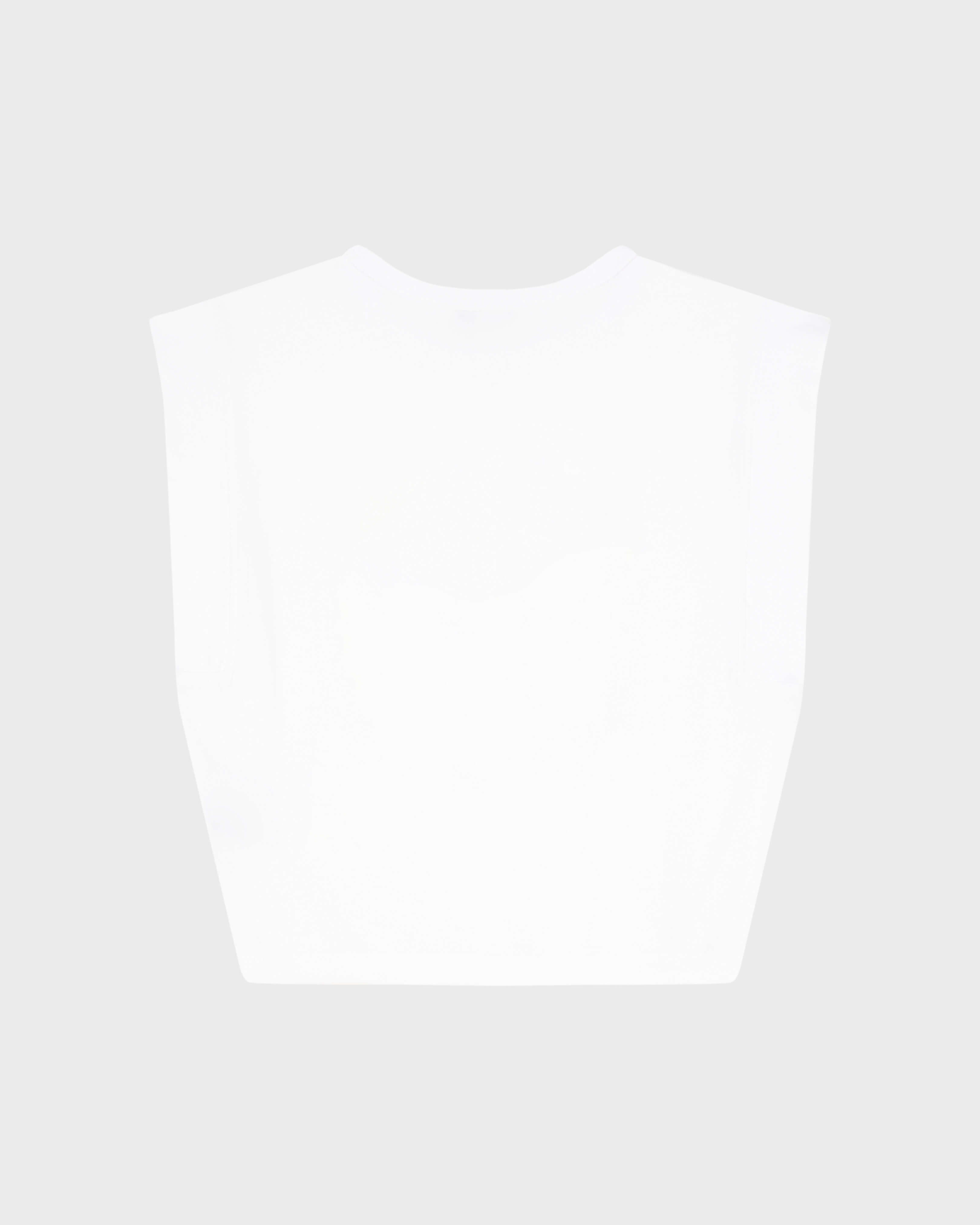 Girls Organic Cotton Tank Top Mini Turtle - White / Vilebrequin New