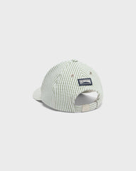 Seersuckers Stripes Cap - Green Khaki / Vilebrequin Discount