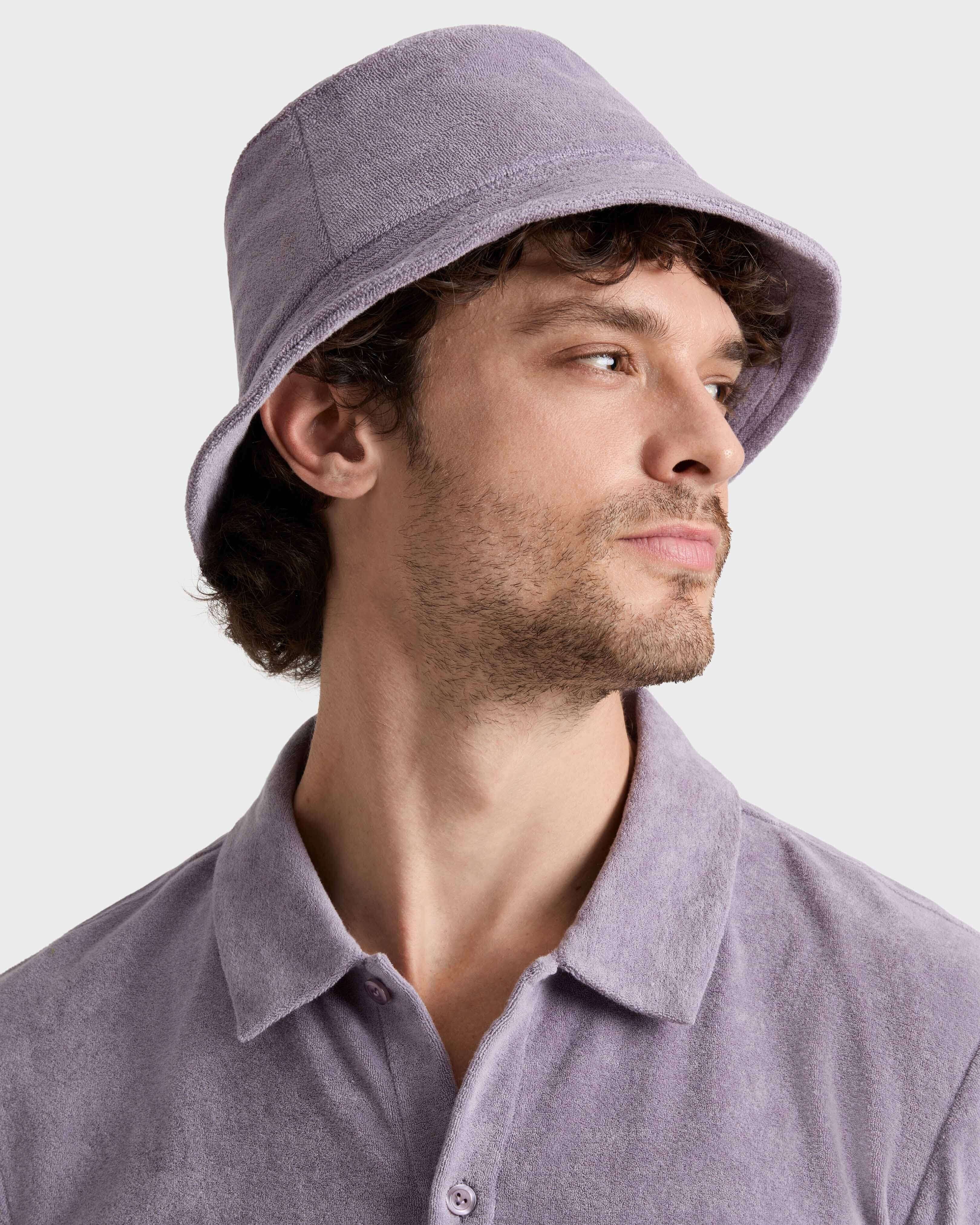 Unisex Terry Hat Solid - Purple Ouragan / Vilebrequin Online