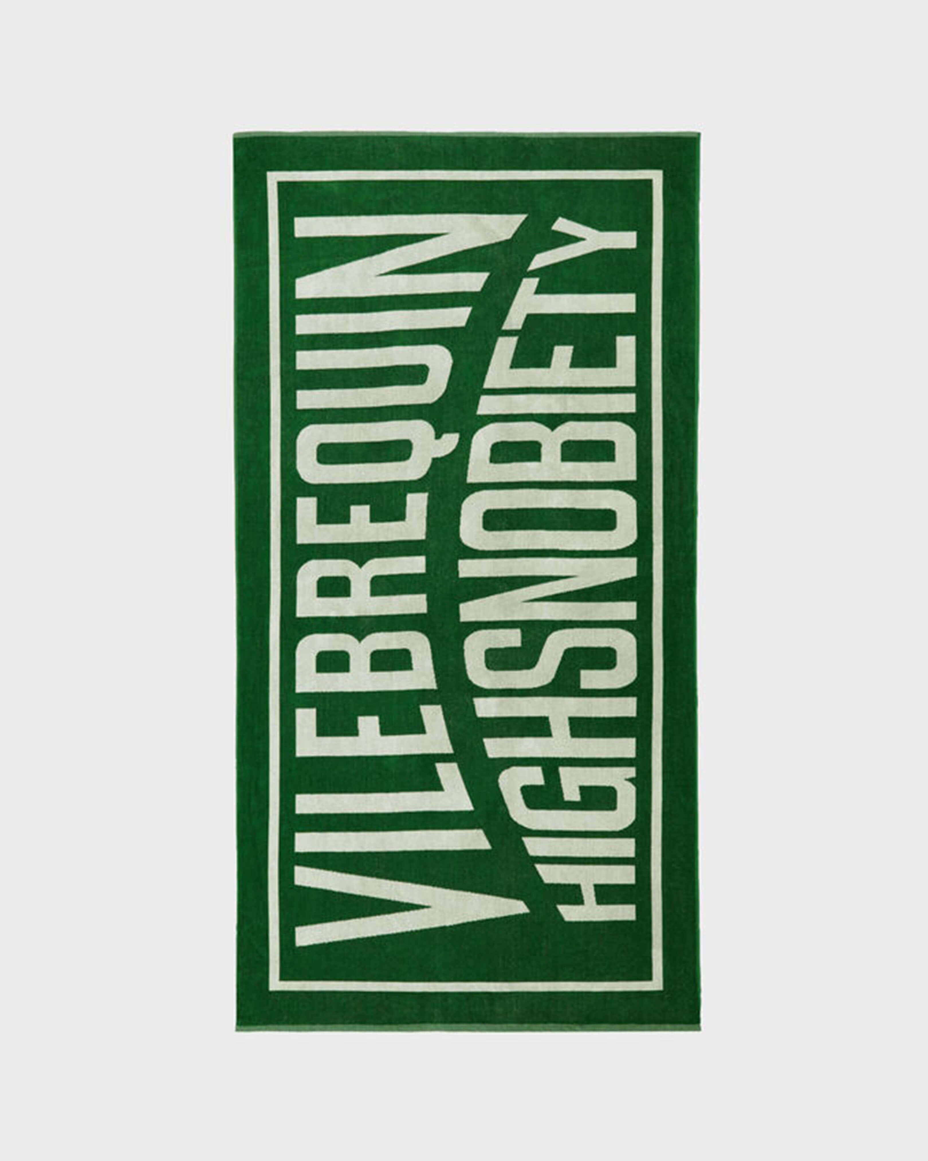 Organic Cotton Towel Solid - Vilebrequin x Highsnobiety - Green Garden Website | SANZ3200 / Vilebrequin Discount