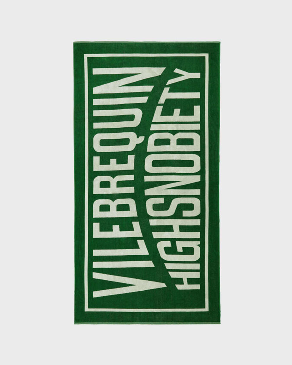 Organic Cotton Towel Solid - Vilebrequin x Highsnobiety - Green Garden Website | SANZ3200 / Vilebrequin Discount