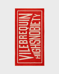 Organic Cotton Towel Solid - Vilebrequin x Highsnobiety - Red Rooibos Website | SANZ3200 / Vilebrequin Outlet