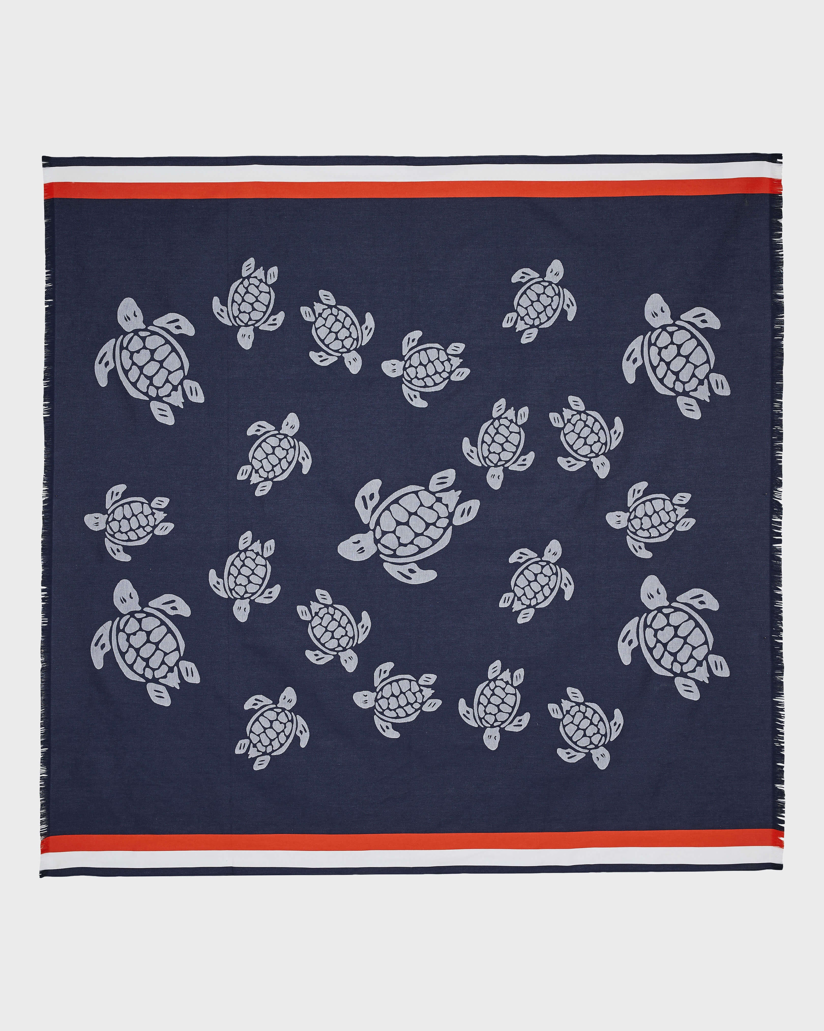 Big Towel Ronde des Tortues - Blue Navy / Vilebrequin Online